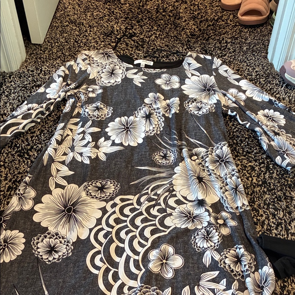 Floral Long Sleeve Dress